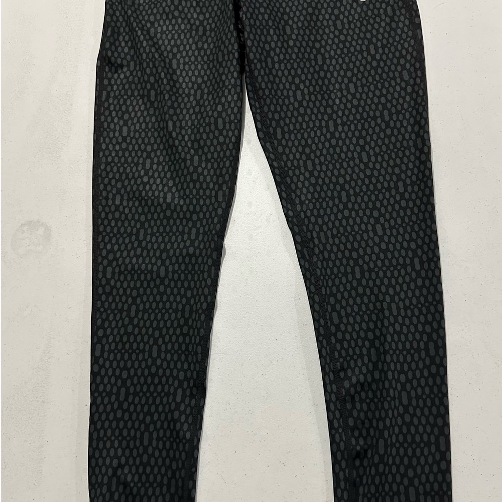 Nike Black Patterned Leggings